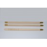    Three-piece wooden cleaning rod for shotgun.