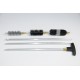 Shotgun cleaning kit with three-piece aluminium cleaning rod.