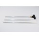 Three-piece aluminium Ø 8mm.cleaning rod for shotgun, ABS handle.