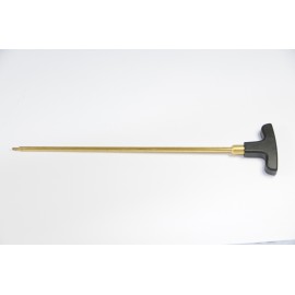 One-piece brass  Ø 5 mm.cleaning rod for pistol or revolver