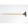 One-piece brass  Ø 5 mm.cleaning rod for pistol or revolver