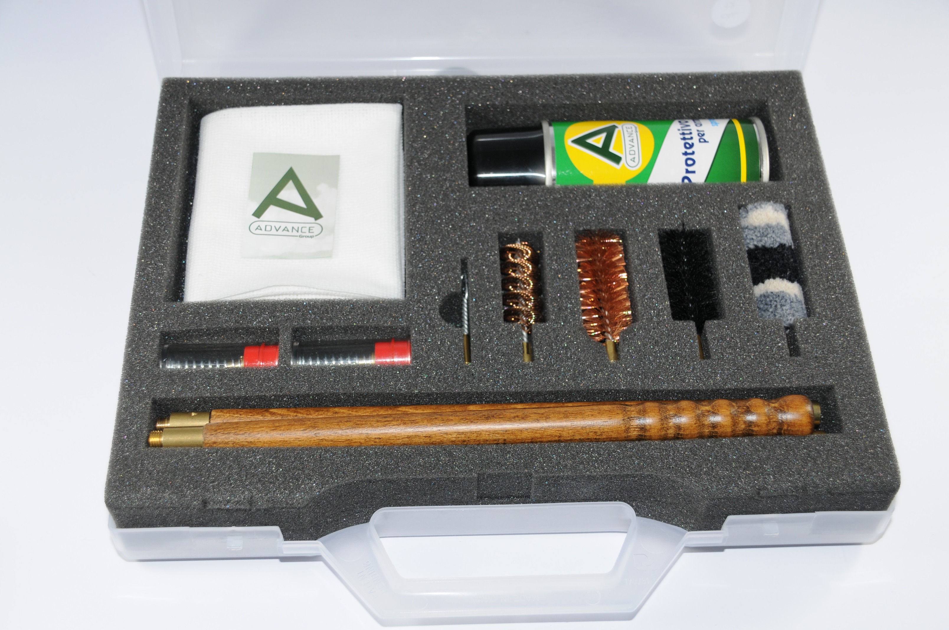 Kit Pulizia Armi Canna Fucile Da Caccia Asta Scovoli Fucili Tiro A Volo - Foto 9